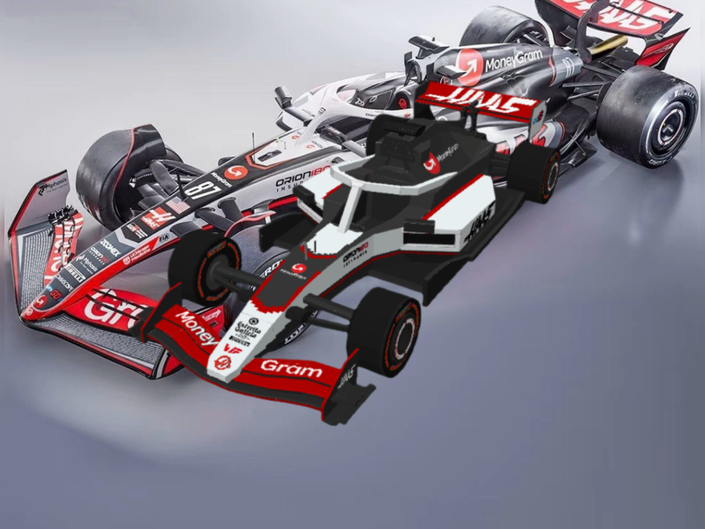 哈斯车队力克雷诺车队,汉密尔顿带队取胜 哈斯车队力克雷诺车队,汉密尔顿带队取胜